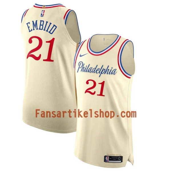 NBA Philadelphia 76ers Trikot Joel Embiid 21 Nike 2019-2020 City Edition Swingman - Herren NBA Philadelphia 76ers Trikot Joel Embiid 21 Nike 2019-2020 City Edition Swingman - Herren